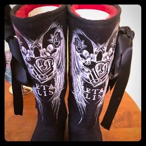 Metal Mulisha Bow Tie Boots